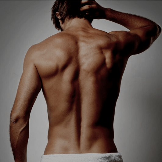 Epilation fesses